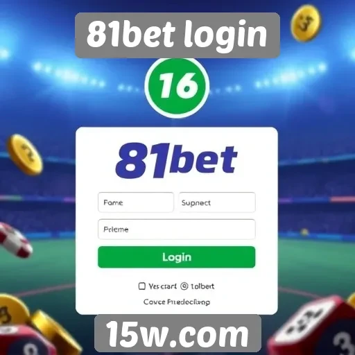 Como acessar o 81bet login de forma fácil