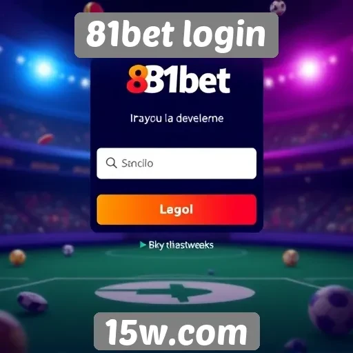 Segurança e proteção no 81bet login
